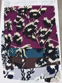 KKP2046-DSB140 Dos Satin Rugosité Surface Impression Multicolore[Fabrication De Textile] Uni Textile(Atelier Komon) Sous-photo