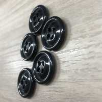 8022 Bouton Brillant à 4 Trous En Résine D