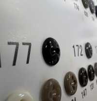 177 Bouton Sans Bordure à 4 Trous En Résine D