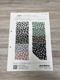 28099 Pelouse à 80 Fils Miracle Wave à Imprimé Floral[Fabrication De Textile] SUNWELL Sous-photo