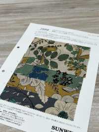 28090 Lin Loomstate Avec Imprimé Floral Et Finition Angel Soft[Fabrication De Textile] SUNWELL Sous-photo