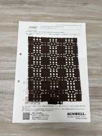 41687 Dentelle à Carreaux De Faible épaisseur[Fabrication De Textile] SUNWELL Sous-photo