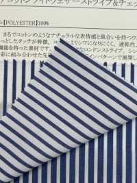 44015 Maruude Cotton Light Weather Cross Stripe & Check[Fabrication De Textile] SUNWELL Sous-photo