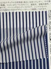 44015 Maruude Cotton Light Weather Cross Stripe & Check[Fabrication De Textile] SUNWELL Sous-photo
