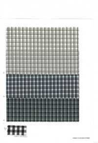 44015 Maruude Cotton Light Weather Cross Stripe & Check[Fabrication De Textile] SUNWELL Sous-photo