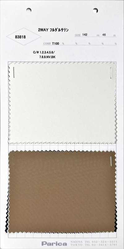 83818 Satin mat total bi-directionnel