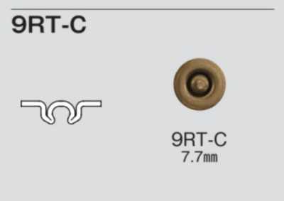 9RT-C Rivet 9RT-C pour pieds en Y