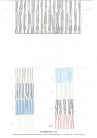 5SG011 Tissu En Coton Avec Doublure[Fabrication De Textile] Chambray Sous-photo