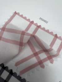 3SG002 Plaid En Popeline De Coton[Fabrication De Textile] Chambray Sous-photo