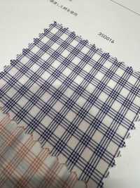 3SG016 Plaid En Popeline De Coton[Fabrication De Textile] Chambray Sous-photo
