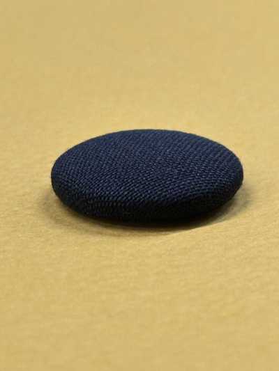 CV-HIRA-NH Bouton recouvert, plat, sans queue