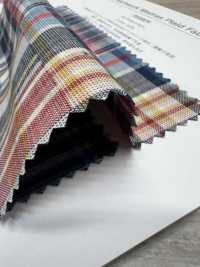 3SG029 Tissu à Carreaux Madras En Patchwork[Fabrication De Textile] Chambray Sous-photo