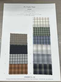 3SG034 Plaid En Polyester/coton[Fabrication De Textile] Chambray Sous-photo