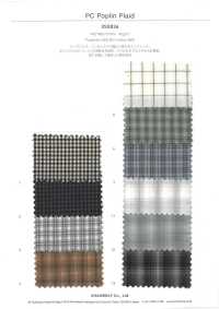 3SG034 Plaid En Polyester/coton[Fabrication De Textile] Chambray Sous-photo