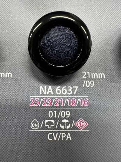 NA6637 Bouton recouvert à tige et capuchon combinés