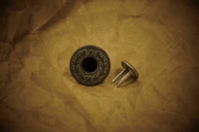 W-DKS WALDES® Bouton donut étoile arabesque 17 mm