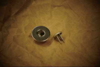 W-DT WALDES® Bouton à rivet donut 14mm/17mm