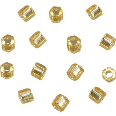 6S Perles rocaille hexagonales
