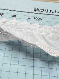 T23400F Dentelle à Volants En Coton Kyowa Lace Sous-photo