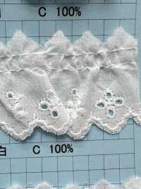 8265-1F Dentelle à Volants En Coton Kyowa Lace Sous-photo