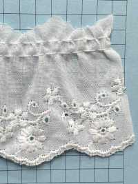23709-1F Dentelle à Volants En Coton Kyowa Lace Sous-photo