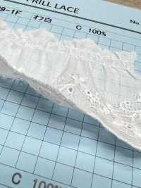 23709-1F Dentelle à Volants En Coton Kyowa Lace Sous-photo