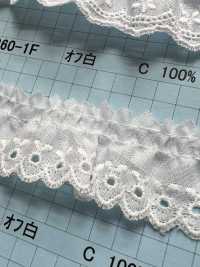 8260-1F Dentelle à Volants En Coton Kyowa Lace Sous-photo