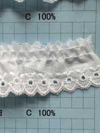 8260-1F Dentelle à Volants En Coton Kyowa Lace Sous-photo