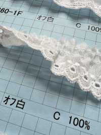 8260-1F Dentelle à Volants En Coton Kyowa Lace Sous-photo