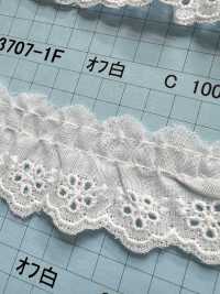 23707-1F Dentelle à Volants En Coton Kyowa Lace Sous-photo