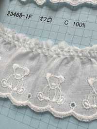 23468-1F Dentelle à Volants En Coton Kyowa Lace Sous-photo