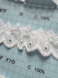 8367F Dentelle à Volants En Coton Kyowa Lace Sous-photo