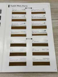 L-6400-R L-6400 Suede R (Boucle, Sans Noyau)[Ruban Ruban Cordon] MARQUE STAR (Hoshika) Sous-photo