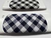 2525-WF Ruban Adhésif Double Pli T/C Gingham (Moyen à Carreaux)[Ruban Ruban Cordon] Industries Topman Sous-photo