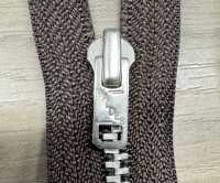 3-AL-E-C Fermeture éclair Vintage WALDES En Aluminium, Taille 3, Ruban Polyester, Extrémité Fermée Attache Asahi Sous-photo