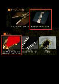 5-AG-E-OR WALDES® Fermeture éclair Vintage Or Antique Taille 5 Ruban Polyester Ouvert Attache Asahi Sous-photo