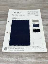 CELCHIC T-318-SR Gabardine De Coton 30 % Fibre Tencel™ Lyocell[Fabrication De Textile] TIPICO (Tissus Kuwamura) Sous-photo