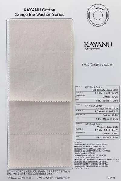KAYA-1831-KBW Kayanu Chino vintage en coton