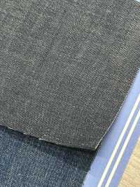 HI1074 10,4 Oz De Denim Teint En Corde Indigo Naturel[Fabrication De Textile] Tout Bleu Sous-photo