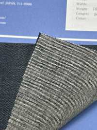 HI1074 10,4 Oz De Denim Teint En Corde Indigo Naturel[Fabrication De Textile] Tout Bleu Sous-photo