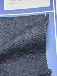 HI1074 10,4 Oz De Denim Teint En Corde Indigo Naturel[Fabrication De Textile] Tout Bleu Sous-photo