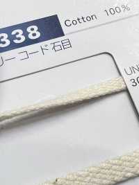 122-338 Cordon Plat Sans Coton à Grain De Pierre[Ruban Ruban Cordon] DARIN Sous-photo