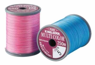 KING-STAR-MULTI Fil à broder multicolore King Star pour machine à coudre domestique