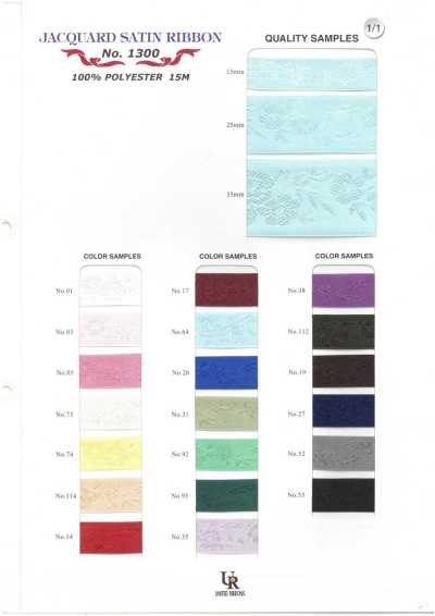 1300 Satin jacquard