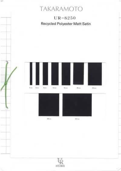 UR-8250 Carte d'échantillons