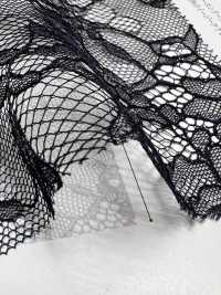 KKF8250-58-D1 Dentelle Rachel Douce à Doubles Oreilles, Grande Largeur[Fabrication De Textile] Uni Textile(Atelier Komon) Sous-photo