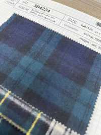 SB4234 30/2 Tartan à Poils Longs[Fabrication De Textile] SHIBAYA Sous-photo