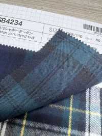 SB4234 30/2 Tartan à Poils Longs[Fabrication De Textile] SHIBAYA Sous-photo