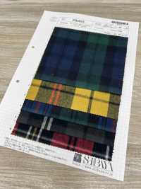 SB5823 30/2 Tartan Shaggy à Gros Carreaux[Fabrication De Textile] SHIBAYA Sous-photo