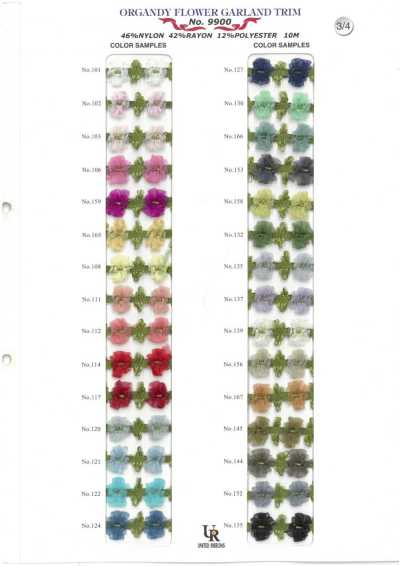 9900 Guirlande en organza nylon